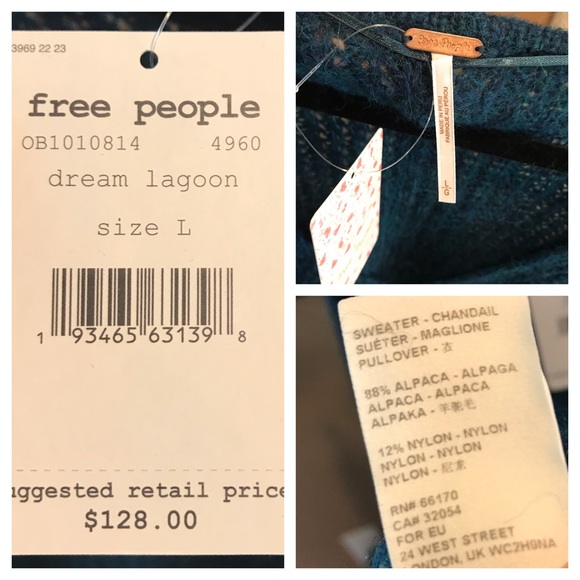 Free People Moon Beam Alpaca blend v-neck sweater - Picture 15 of 15